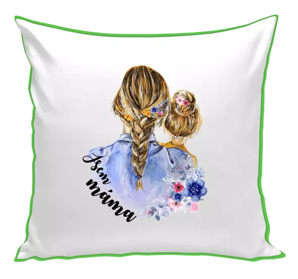 Polštář Jsem máma - holka