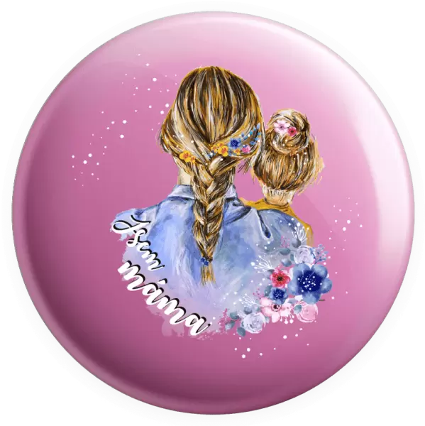 Placka Jsem máma - holka