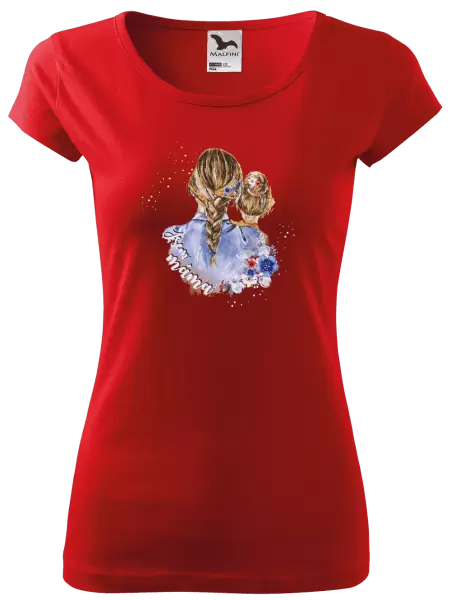 Dámské tričko Jsem máma - holka