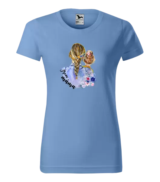 Dámské tričko Jsem máma - holka