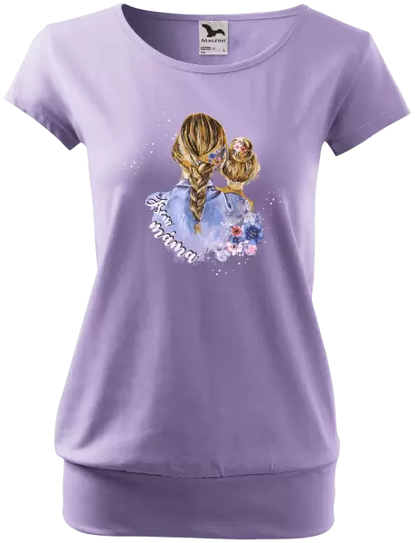 Dámské tričko Jsem máma - holka