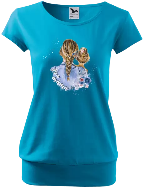 Dámské tričko Jsem máma - holka