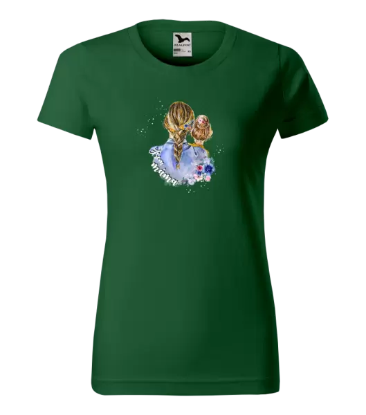 Dámské tričko Jsem máma - holka