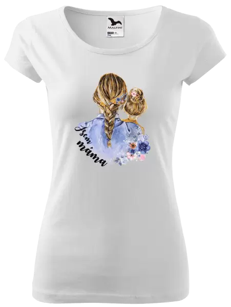 Dámské tričko Jsem máma - holka
