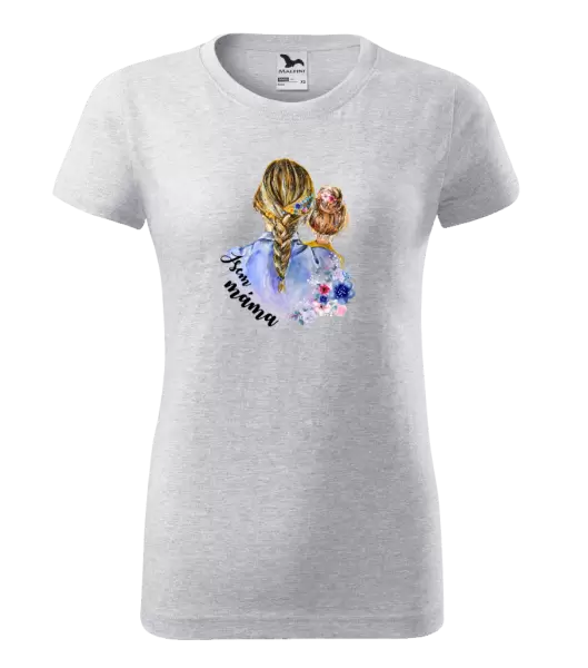 Dámské tričko Jsem máma - holka