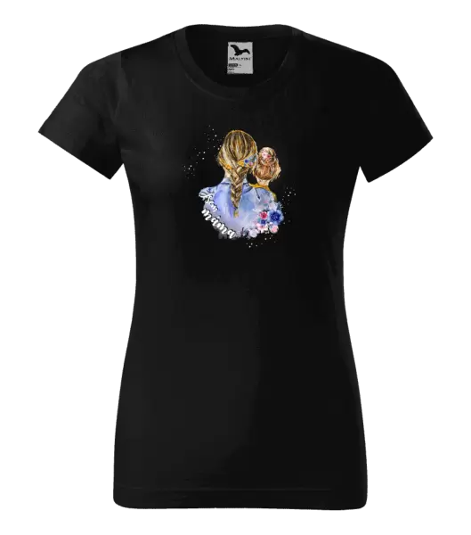 Dámské tričko Jsem máma - holka