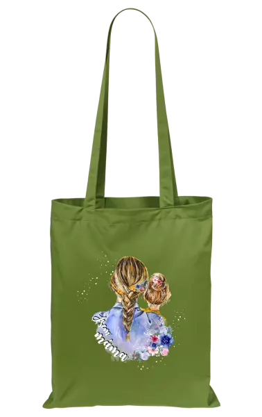 Látková taška Jsem máma - holka