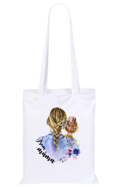 Látková taška Jsem máma - holka