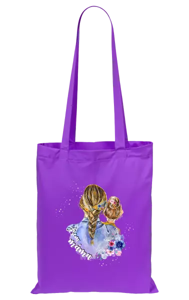 Látková taška Jsem máma - holka