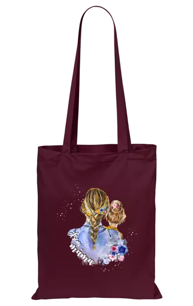 Látková taška Jsem máma - holka