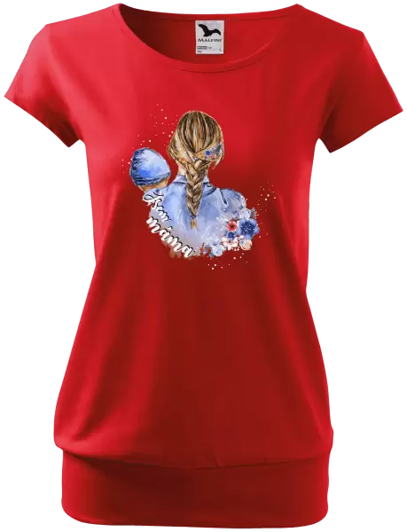 Dámské tričko Jsem máma - chlapeček