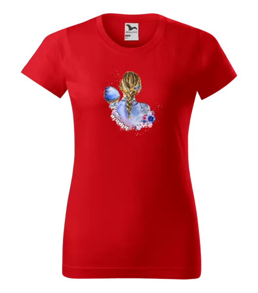 Dámské tričko Jsem máma - chlapeček