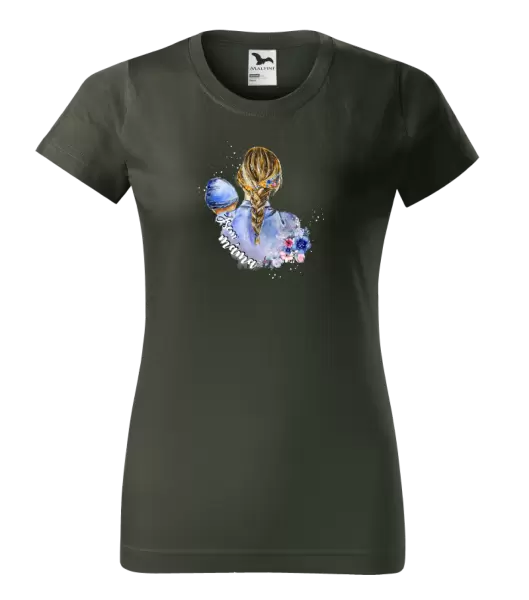 Dámské tričko Jsem máma - chlapeček