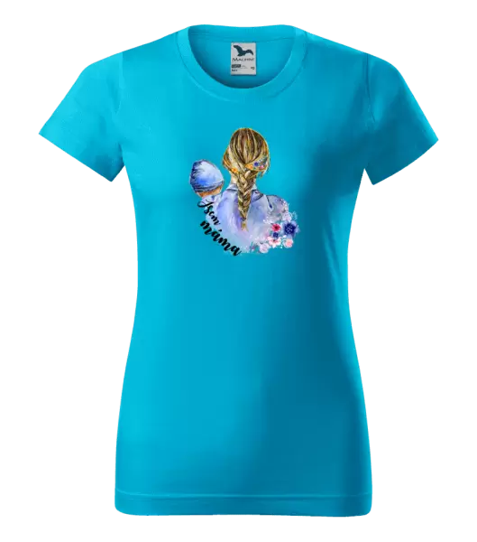 Dámské tričko Jsem máma - chlapeček