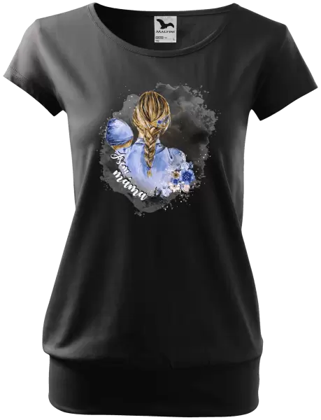 Dámské tričko Jsem máma - chlapeček