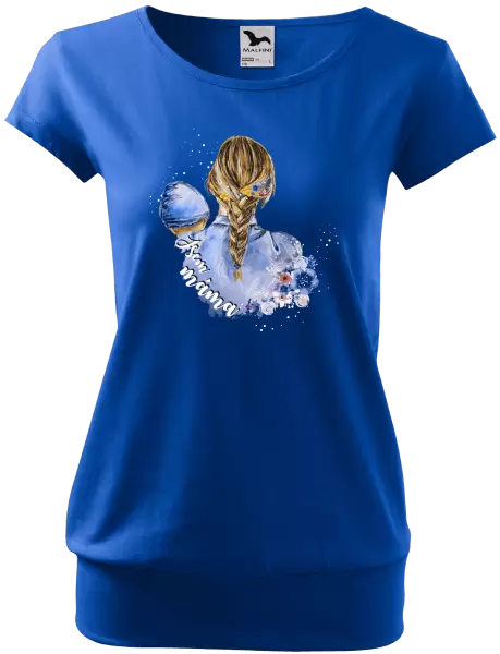 Dámské tričko Jsem máma - chlapeček