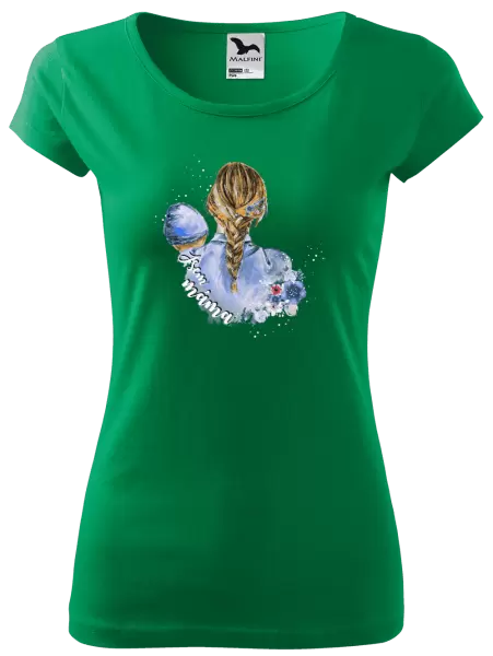 Dámské tričko Jsem máma - chlapeček