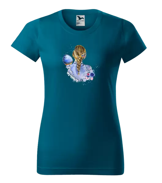 Dámské tričko Jsem máma - chlapeček