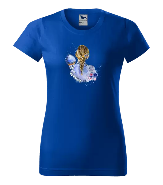 Dámské tričko Jsem máma - chlapeček