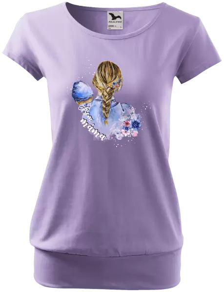 Dámské tričko Jsem máma - chlapeček