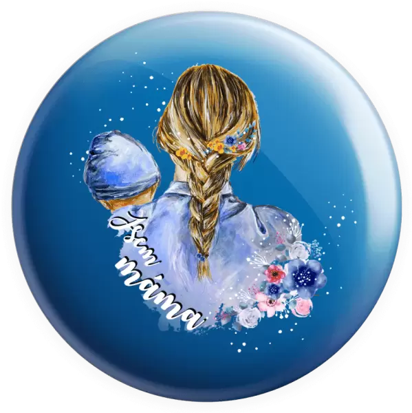 Placka Jsem máma - chlapeček