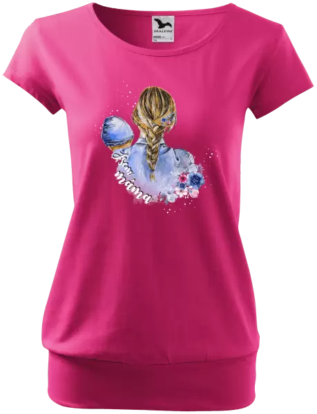 Dámské tričko Jsem máma - chlapeček