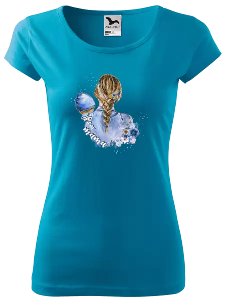 Dámské tričko Jsem máma - chlapeček