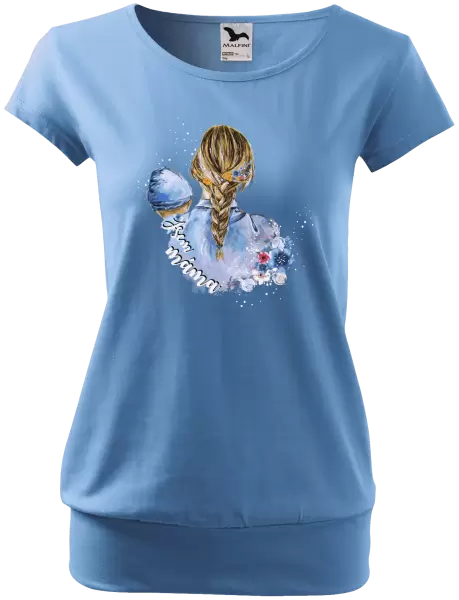 Dámské tričko Jsem máma - chlapeček