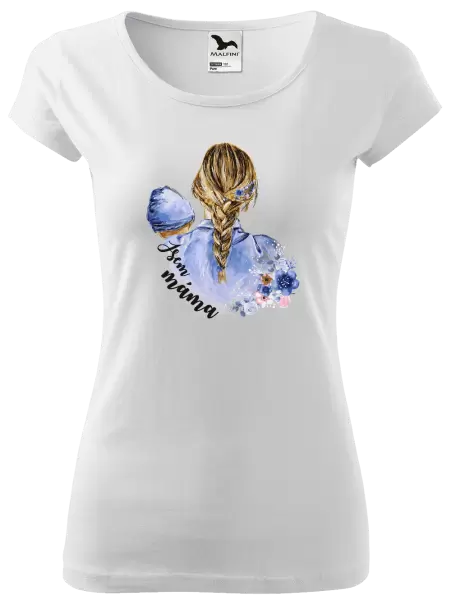 Dámské tričko Jsem máma - chlapeček