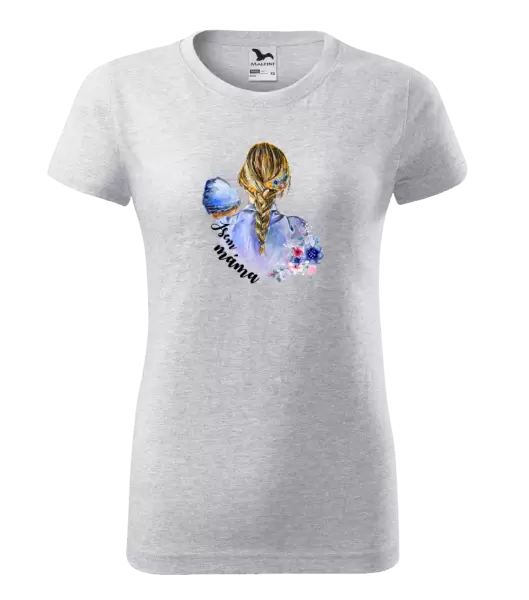 Dámské tričko Jsem máma - chlapeček