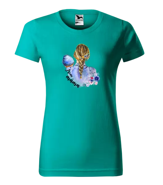 Dámské tričko Jsem máma - chlapeček