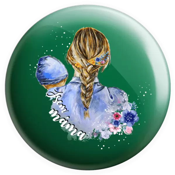 Placka Jsem máma - chlapeček