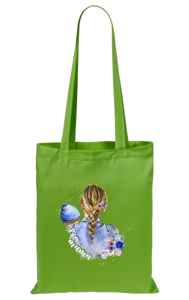 Látková taška Jsem máma - chlapeček