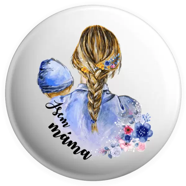 Placka Jsem máma - chlapeček