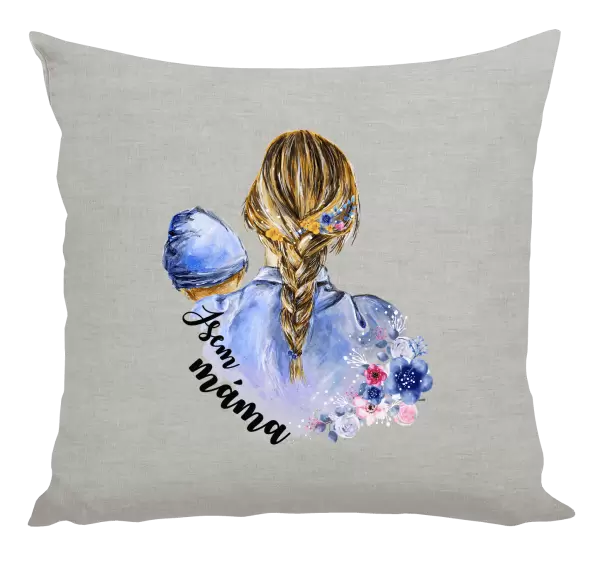 Polštář Jsem máma - chlapeček