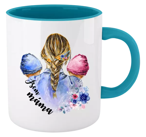 Hrnek Jsem máma - chlapeček a holčička