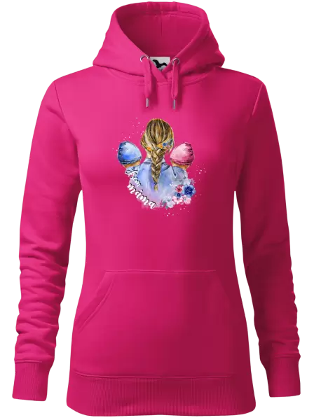 Dámská mikina Jsem máma - chlapeček a holčička