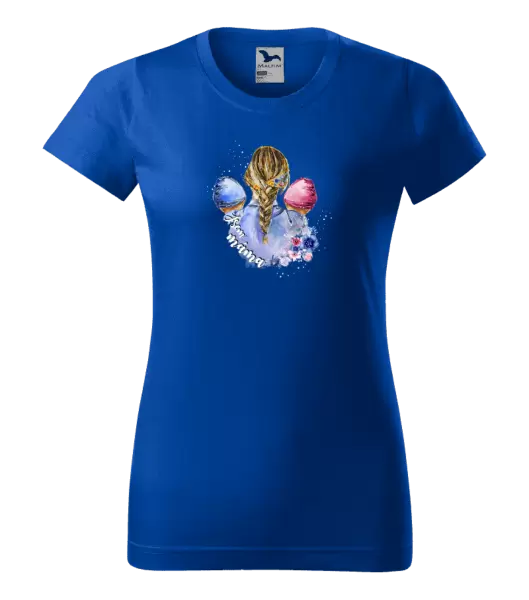 Dámské tričko Jsem máma - chlapeček a holčička