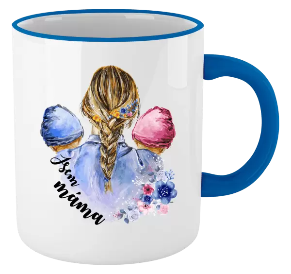 Hrnek Jsem máma - chlapeček a holčička