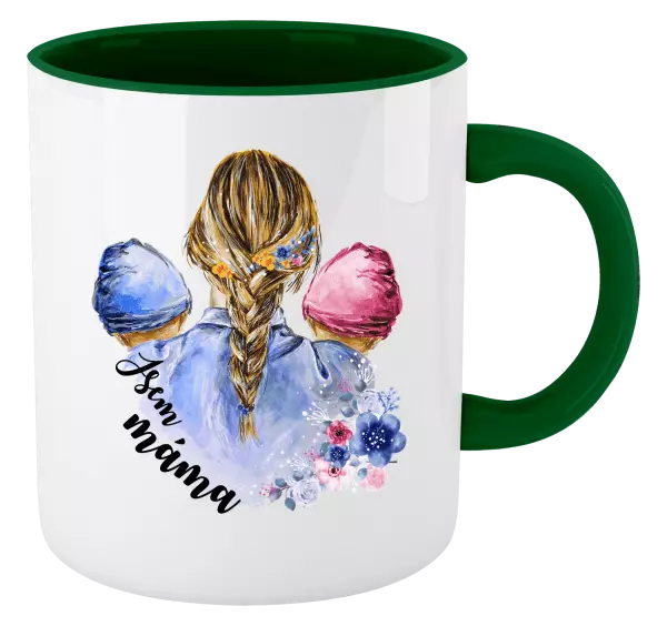 Hrnek Jsem máma - chlapeček a holčička