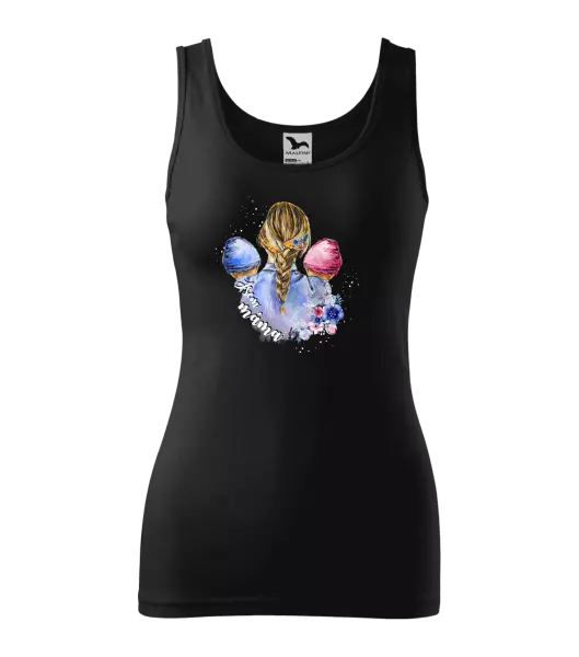 Dámské tílko Jsem máma - chlapeček a holčička