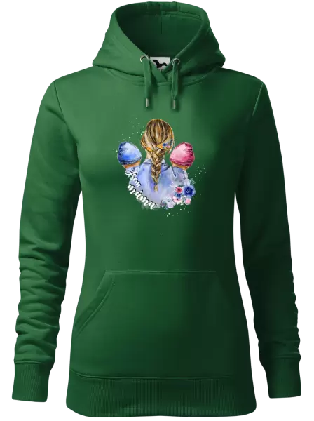 Dámská mikina Jsem máma - chlapeček a holčička