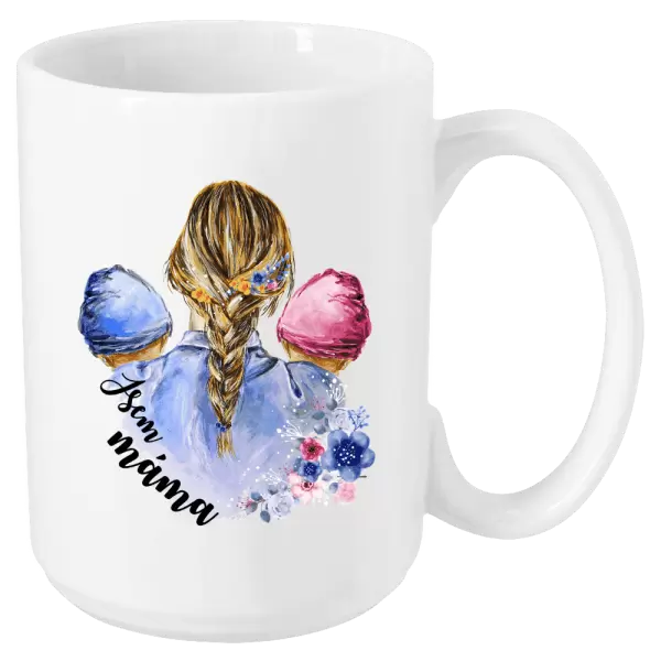 Hrnek Jsem máma - chlapeček a holčička