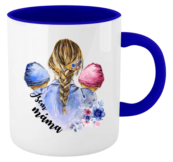 Hrnek Jsem máma - chlapeček a holčička