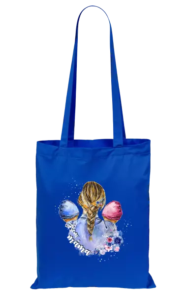 Látková taška Jsem máma - chlapeček a holčička