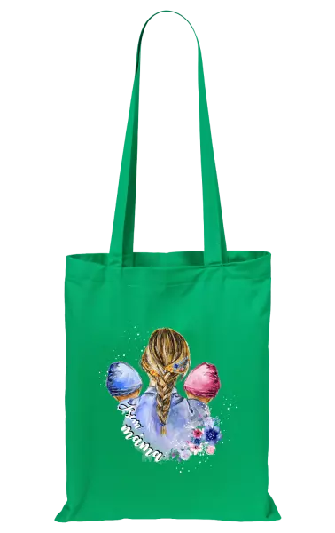 Látková taška Jsem máma - chlapeček a holčička