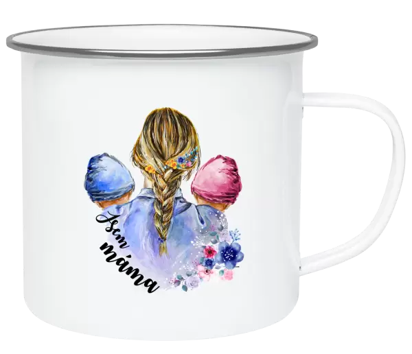 Plecháček Jsem máma - chlapeček a holčička