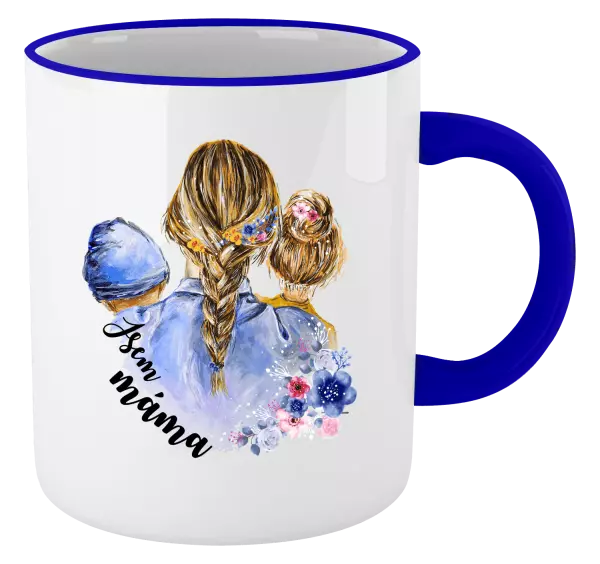 Hrnek Jsem máma - chlapeček a holka