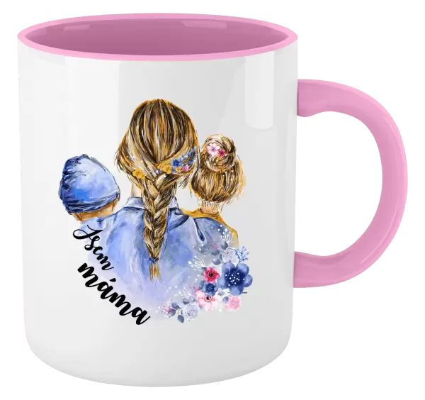 Hrnek Jsem máma - chlapeček a holka