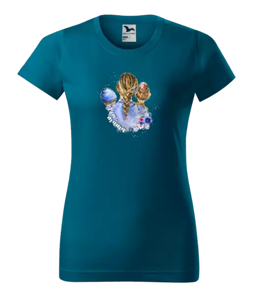 Dámské tričko Jsem máma - chlapeček a holka